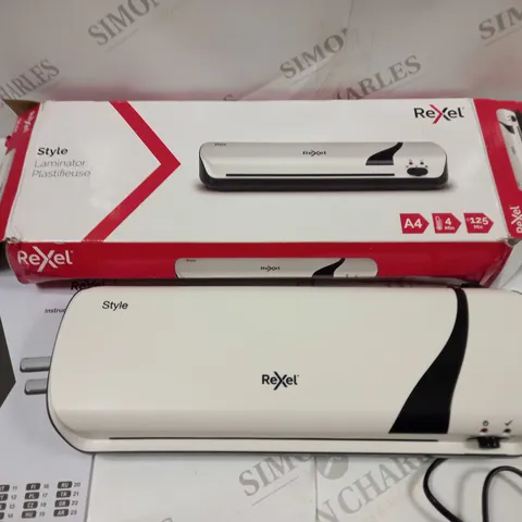 REXEL STYLE A4 LAMINATOR