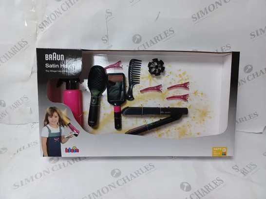 BRAUN MEGA HAIRSTYLING TOY GIFT SET RRP £34.99