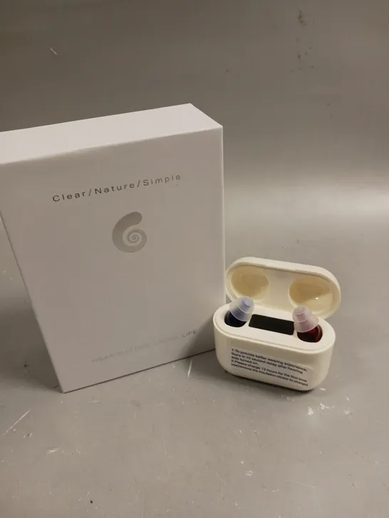 BOXED CLEAR/NATURE/SIMPLE HEARING AIDS 