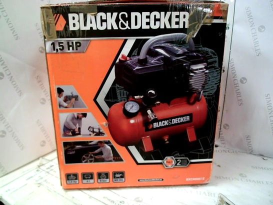 BLACK AND DECKER AIR COMPRESSOR BD 195/6-NK