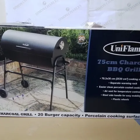 UNIFLAME 75CM CHARCOAL BBQ GRILL