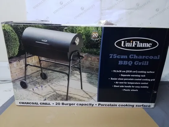 UNIFLAME 75CM CHARCOAL BBQ GRILL