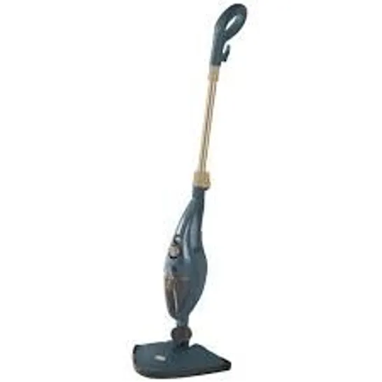 BOXED NEO 10 IN 1 1500W NEO HOT STEAM MOP CLEANER FLOOR CARPET WINDOW WASHER HAND STEAMER - GREY & COPPER (1 BOX)