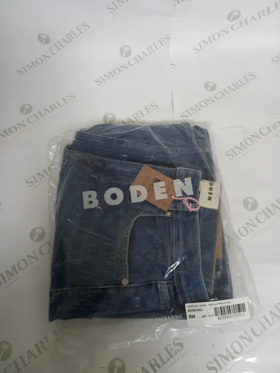 BAGGED BODEN HIGH RISE WIDE LEG SIZE W30