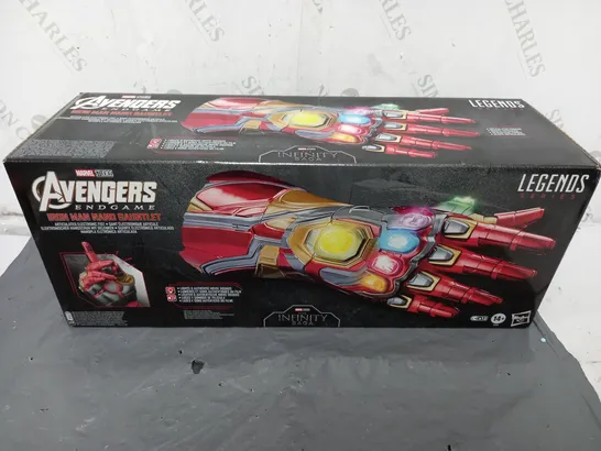 BOXED MARVEL STUDIOS AVENGERS ENDGAME IRON MAN NANO GAUNTLET