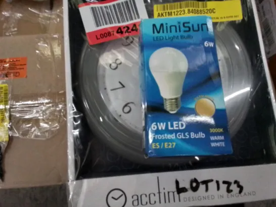 BOXED MINISUN LED 6W FROSTED GLS LIGHT BULB (1 ITEM)