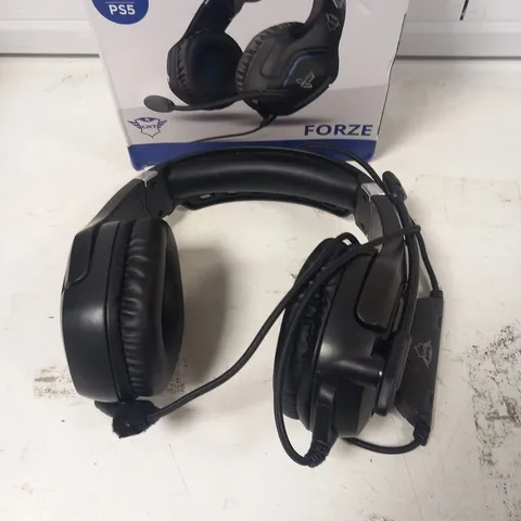 BOXED TRUST FORZE GAMING HEADSET GXT 488 FOR PS4 ALSO COMPATIBLE WITH PS5