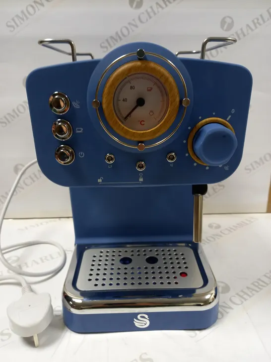 SWAN ESPRESSO COFFEE MAKER - SPRUCE BLUE