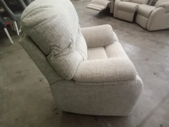 DESIGNER G PLAN MADE MISTRAL C CHAIR - WAFFLE TAUPE FABRIC 