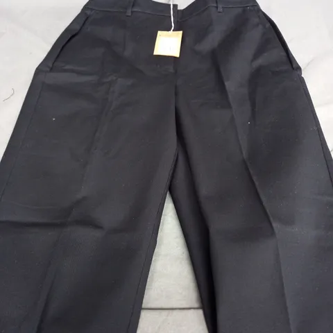 BODEN BLACK SMART TROUSERS - UK 12L