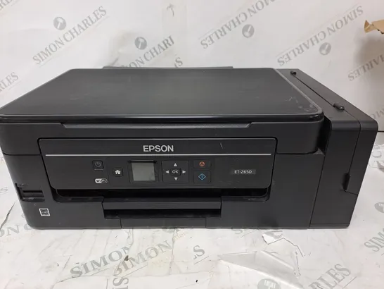 EPSON ECOTANK ET-2650 ALL-IN-ONE WIRELESS INKJET PRINTER