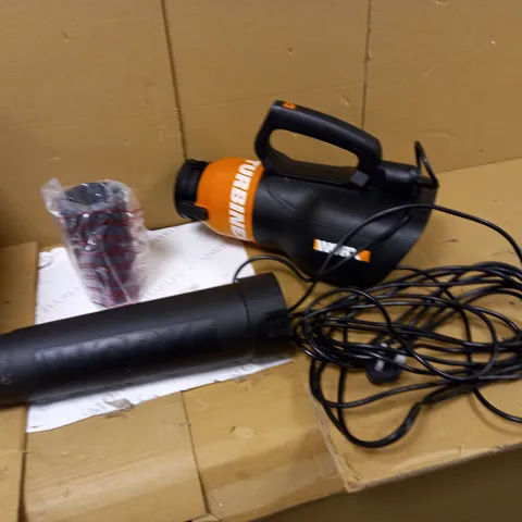 WORX WG518E AIR TURBINE CORDED LEAF BLOWER