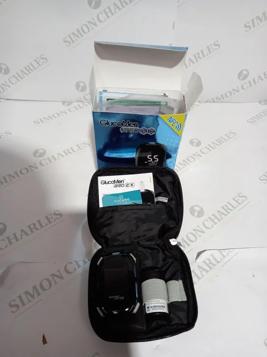 GLUCO MEN AERO 2K - BLOOD GLUCOSE SELF MONITORING SYSTEM 