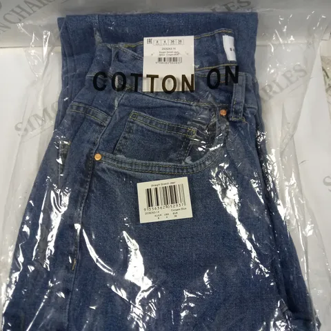 COTTON:ON STRAIGHT STRETCH JEANS - UK 8