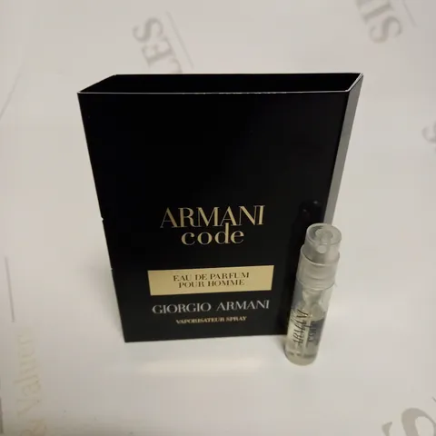 ARMANI CODE EAU DE PARFUM POUR HOMME  - SET OF 50 X 1.2ML