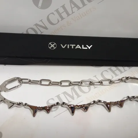 VITALY STAINLESS STEEL CHAOS NECKLACE - LARGE