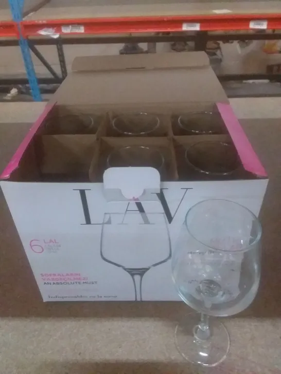 BOXED LAV 6 WINE MUTLU ANLAR