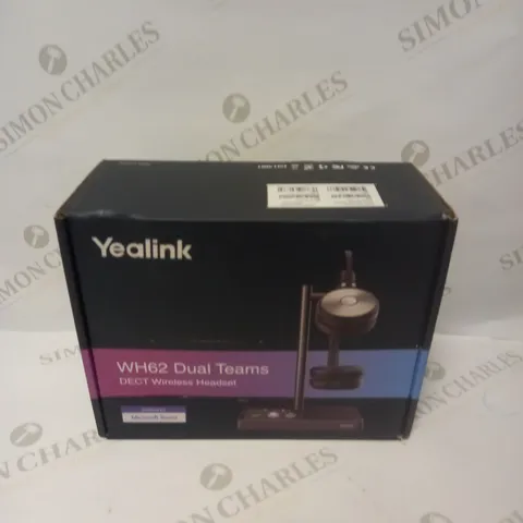 SEALED YEALINK WH62 DUAL TEAMS WIRELESS HEADSET 