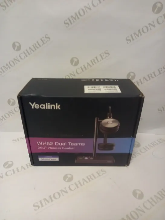 SEALED YEALINK WH62 DUAL TEAMS WIRELESS HEADSET 