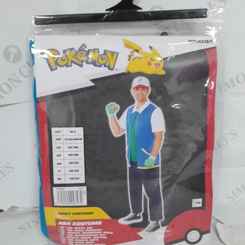 POKEMON ADULT ASH COSTUME