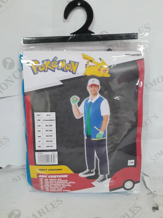 POKEMON ADULT ASH COSTUME