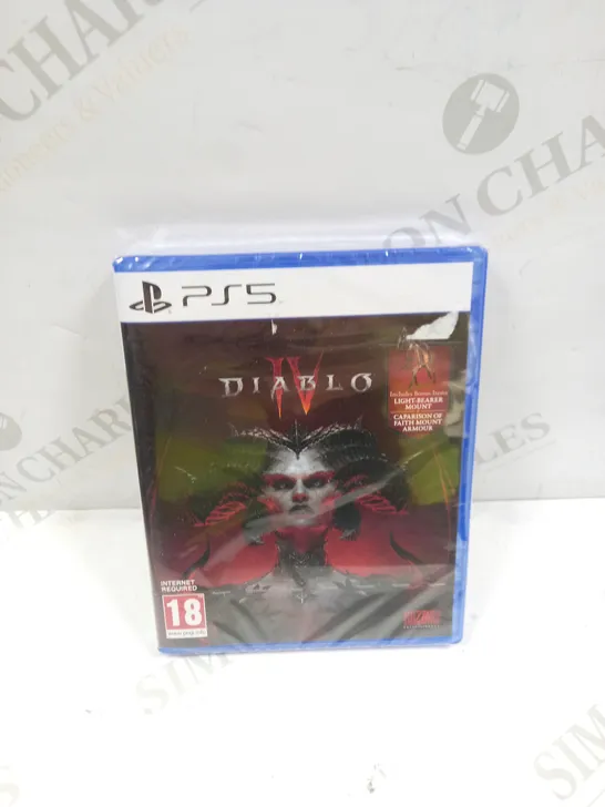 SEALED DIABLO IV FOR PS5