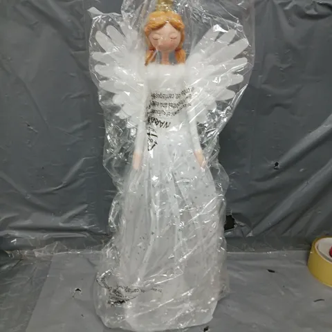 50CM BATTERY OPERATED WHITE ANGEL