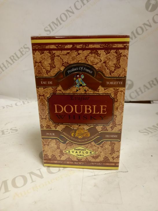 BOXED AND SEALED EVAFLOR DOUBLE WHISKY PARFUMS EVAFLOR PARIS 100ML