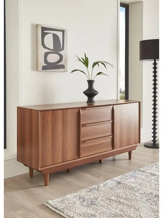 BOXED MARCEL 2 DOOR 3 DRAWER SIDEBOARD (2 BOXES)