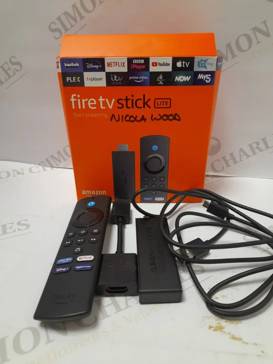 AMAZON FIRE TV STICK LITE WITH ALEXA VOICE REMOTE