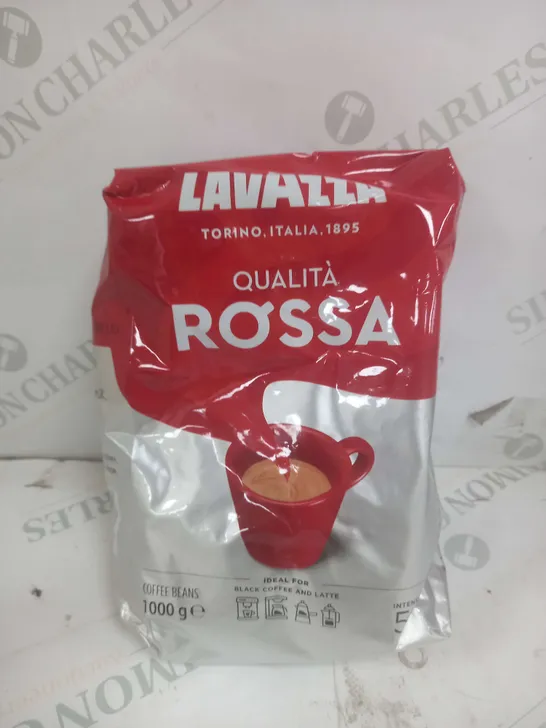 LAVAZZA QUALITA ROSSA COFFEE BEANS 1KG