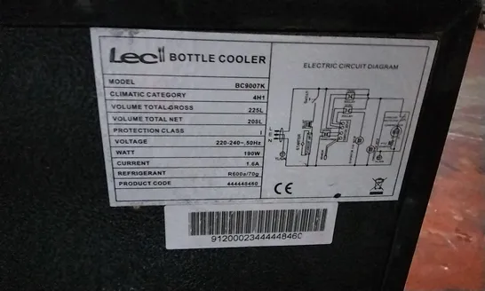 LEC COMMERCIAL BOTTLE COOLER