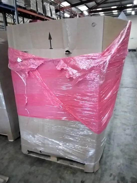 PALLET OF ASSORTED PRODUCTS INCLUDING ROUNDED RECTANGLE MIRROR, COUNTERBALANCE MONITER ARM, CONVECTOR HEATER, TABLE FOOTBALL