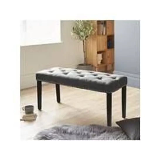 WARWICK VELVET BENCH