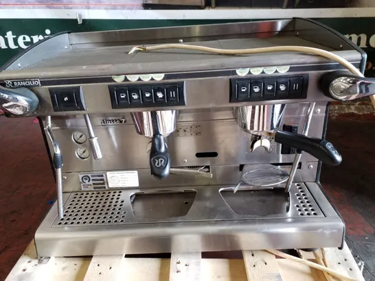 RANCILIO RAN7-2 COMMERCIAL 2 BARRISTA COFFEE MACHINE 