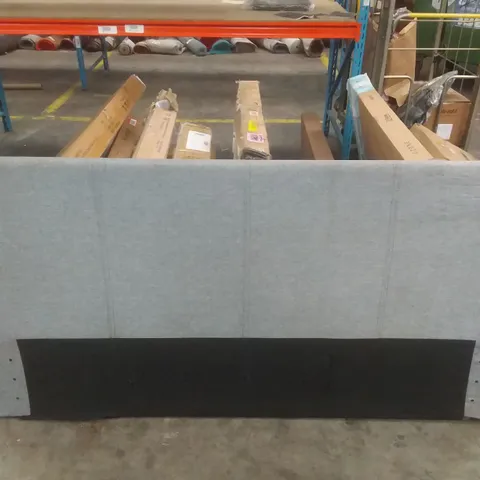 UNPACKAGED 165CM DARK GREY FABRIC HEADBOARD