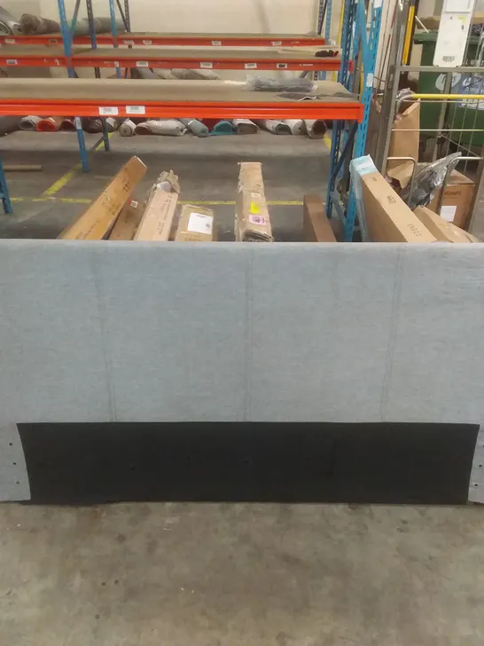 UNPACKAGED 165CM DARK GREY FABRIC HEADBOARD