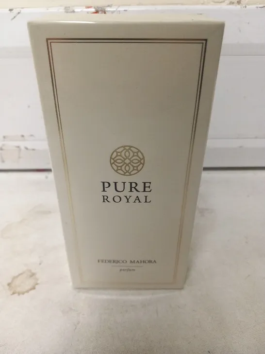 BOXED AND SEALED FEDERICO MAHORA PURE ROYALE PARFUM 50ML