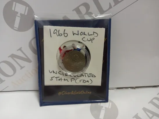 1966 WORLD CUP UNCIRCULATED COIN