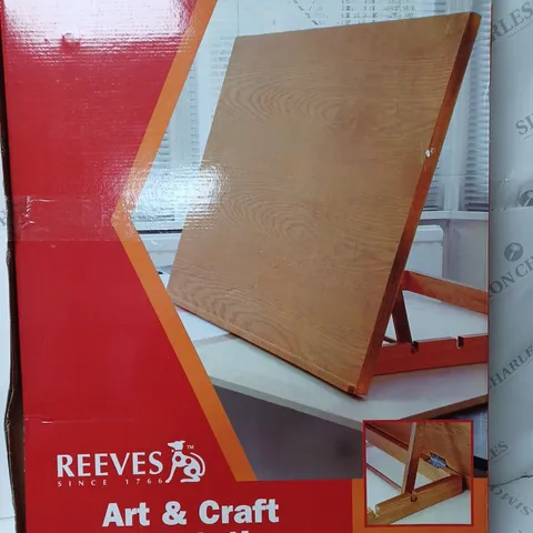 BOXED REEVES ART & CRAFT WORKSTATION