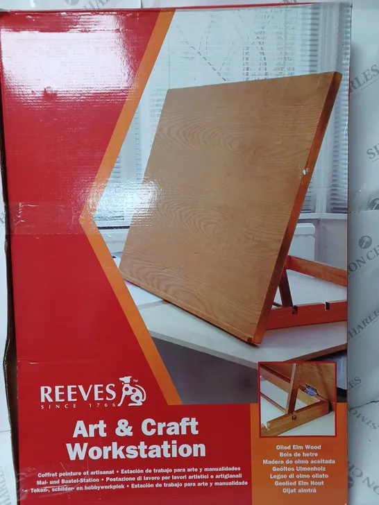 BOXED REEVES ART & CRAFT WORKSTATION