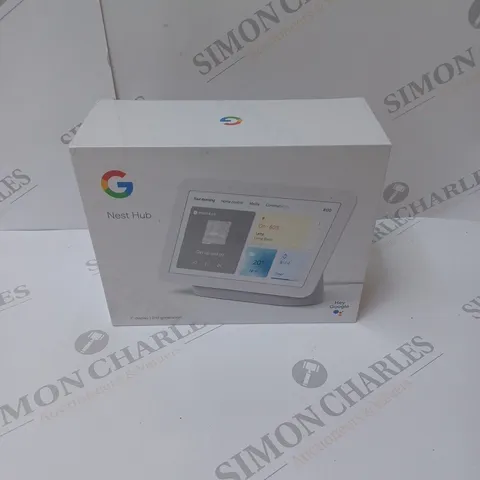 BRAND NEW BOXED GOOGLE NEST HUB 2ND GEN 7" DISPLAY - CHALK 