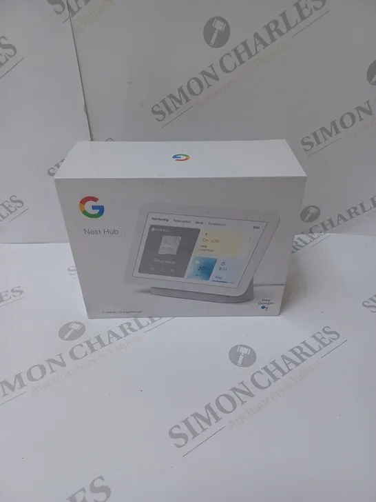 BRAND NEW BOXED GOOGLE NEST HUB 2ND GEN 7" DISPLAY - CHALK 