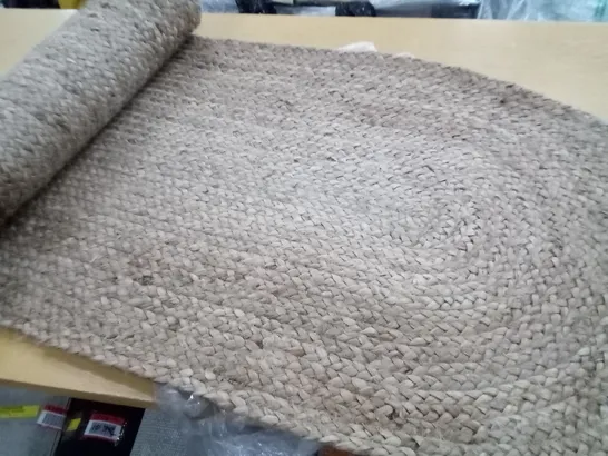 BUSCHER HANDWOVEN BEIGE RUG 