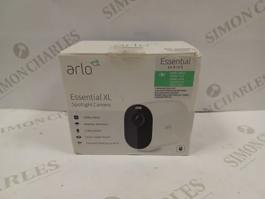 ARLO ESSENTIAL XL SPOTLIGHT CAMERA WHITE 