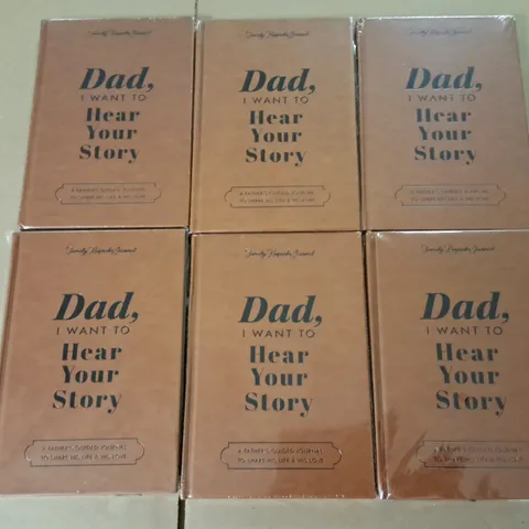 LOT OF APPROXIMATELY 60 SEALED DAD 1 WANT TO HEAR YOUR STORY JOURNALS