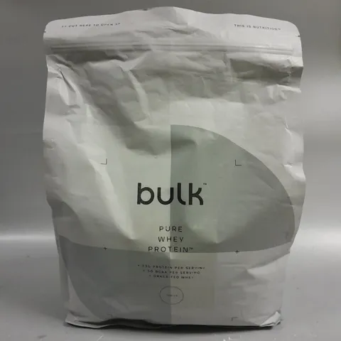 SEALED BULK PURE WHEY PROTEIN - VANILLA - 2.5KG