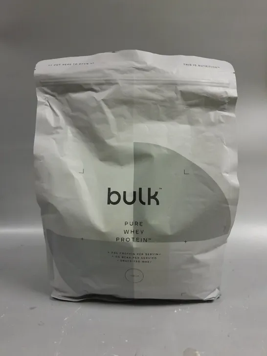 SEALED BULK PURE WHEY PROTEIN - VANILLA - 2.5KG