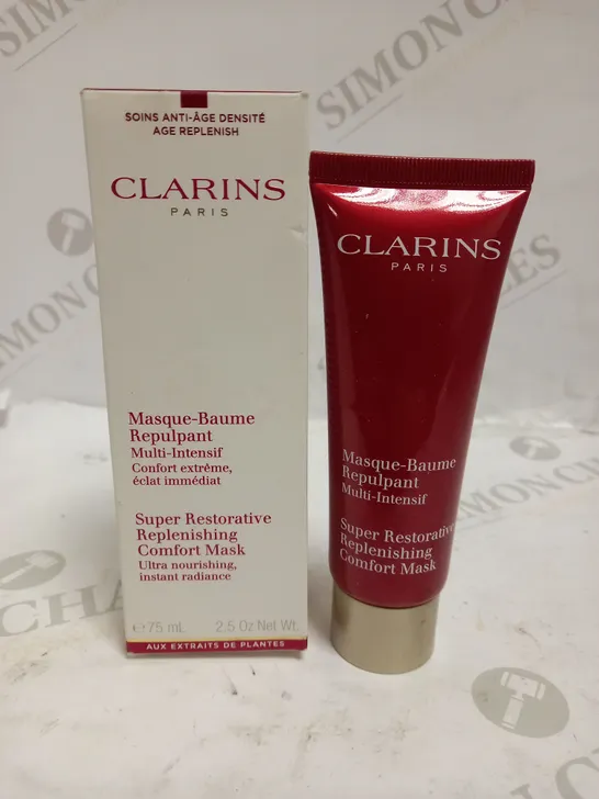 CLARINS SUPER RESTORATIVE REPLENISHING COMFORT MASK 75ML