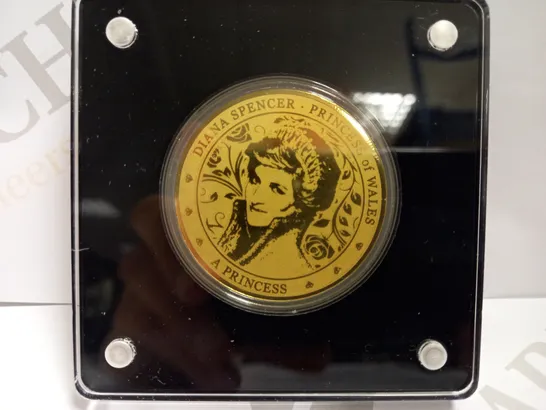 REPUBLIQUE DE CONGO FRANCS CFA COLLECTABLE COIN - DIANA SPENCER PRINCESS OF WALES